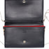 Christian Louboutin Paloma Clutch Crossbody Bag Black Multi Leopard Studded